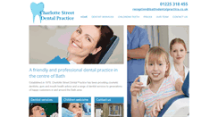Desktop Screenshot of bathsdentalpractice.co.uk